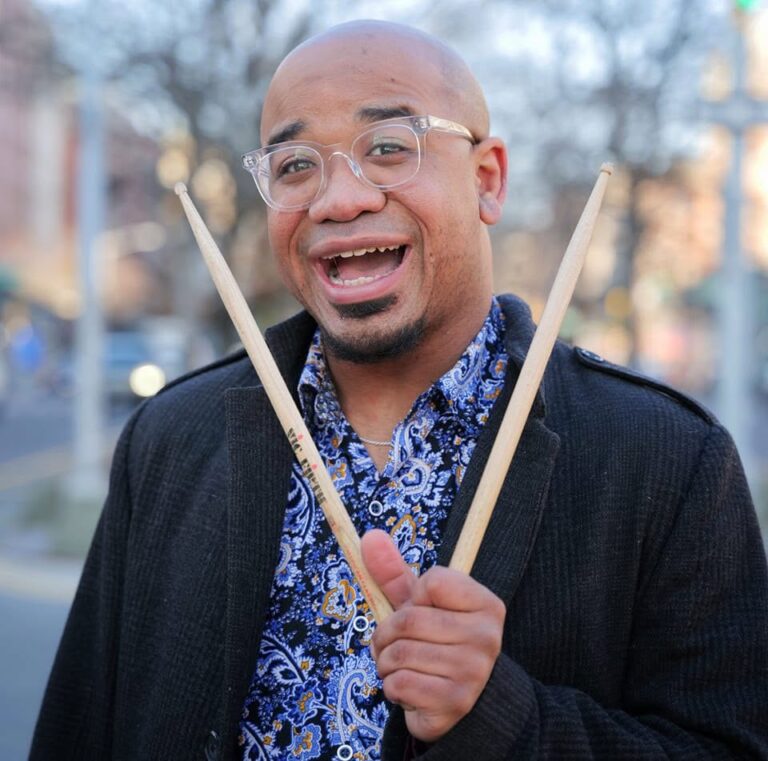 Norman Edwards Jr., drums instructor at Harlem Music Studios