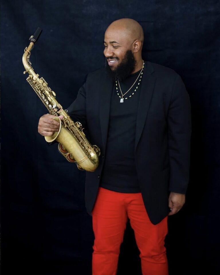 Christopher McBride, saxophone instructor at Harlem Music Studios