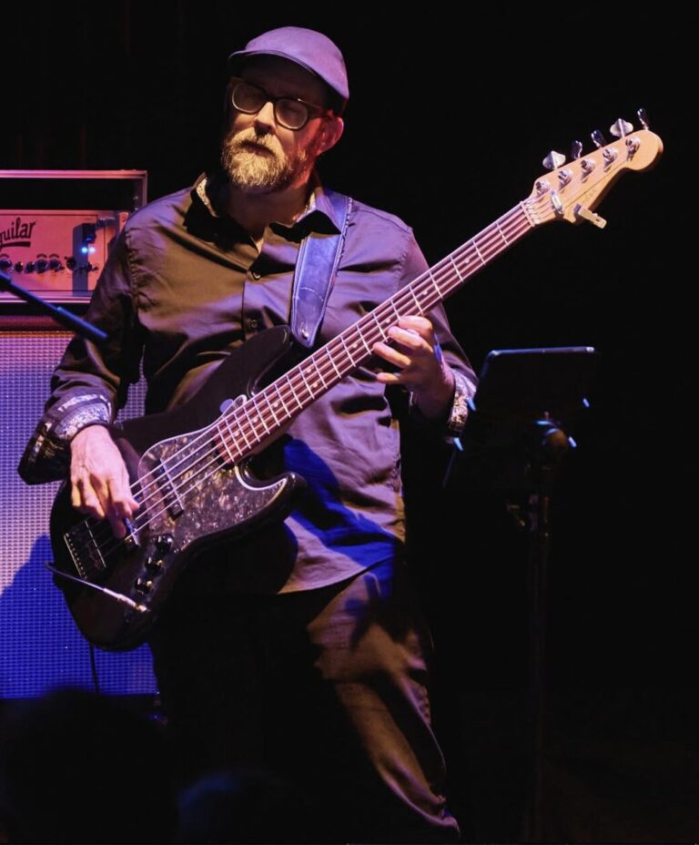 Ryan Berg, bass and guitar instructor at Harlem Music Studios